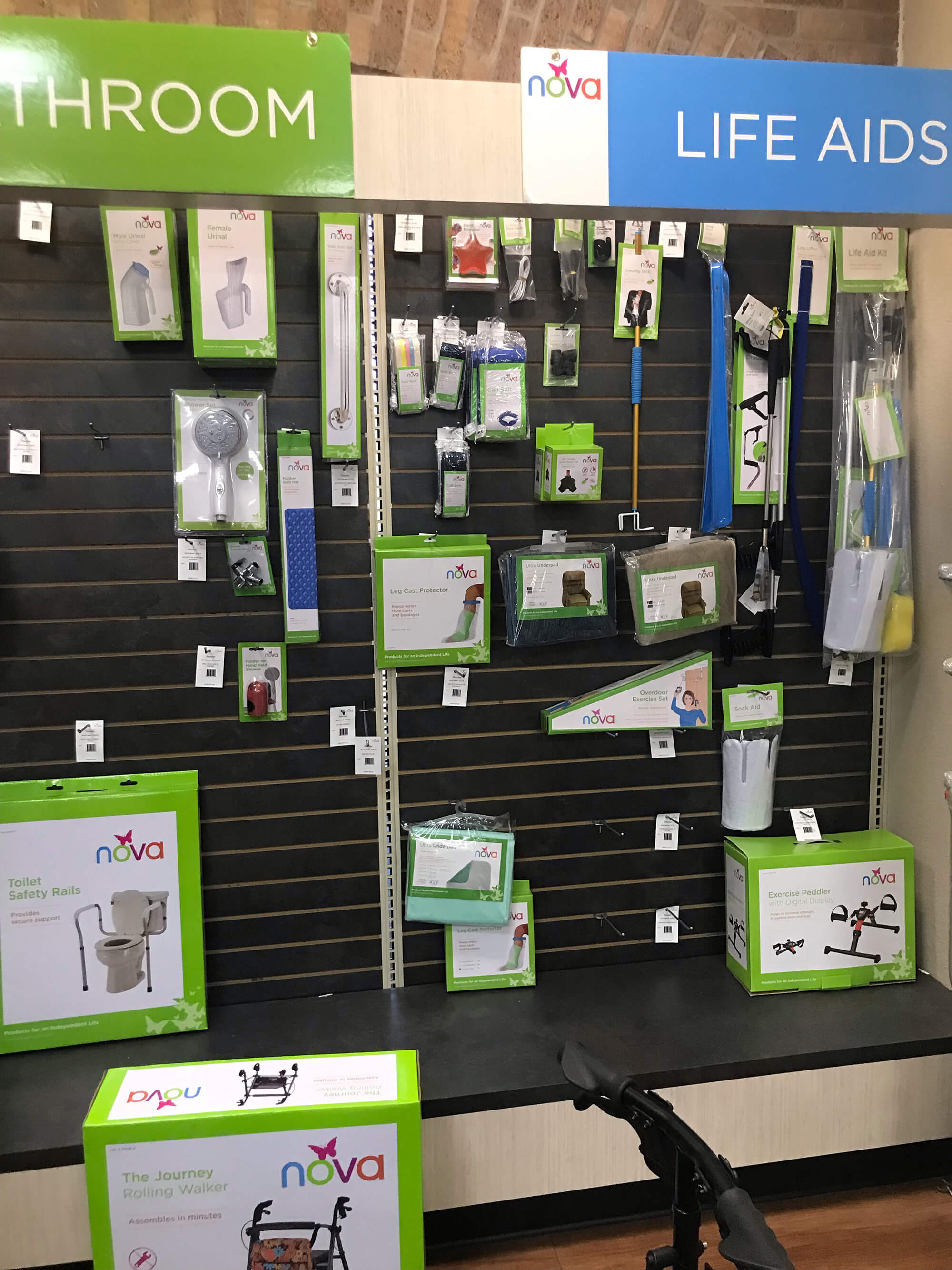 Life Aids for sale at Gibson Pharmacy in Athens TX